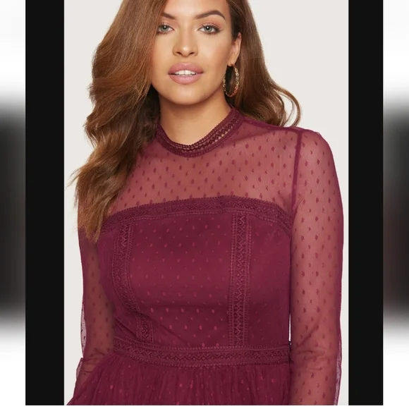 NWT Bebe Lace Dress Size 6 - Picture 3 of 10